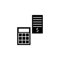 Ecommerce, accounting, calculator, check icon. Element of internet commerce icon. Premium quality graphic design icon. Signs and symbols collection icon for websites, web design