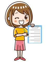 記入してね　女性