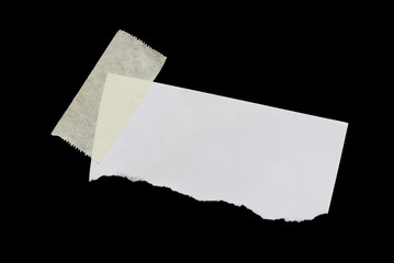 pieces of torn paper texture background, copy space.