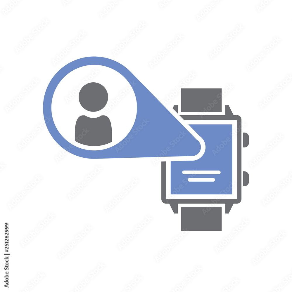 Poster augmented reality icon on white background for graphic and web design, modern simple vector sign. in