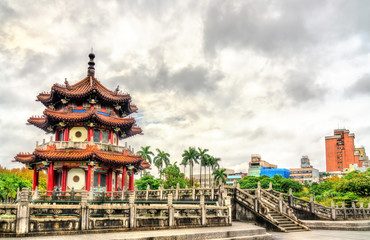 Obraz premium Pavilion at the 228 Peace Memorial Park in Taipei, Taiwan