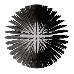 Obraz premium Abstract sphere illustration