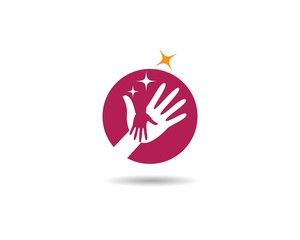 Hand Care Logo Template