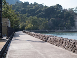 宮島の海岸の写真