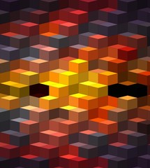 colorful isometric minimal abstract patterns and backgrounds