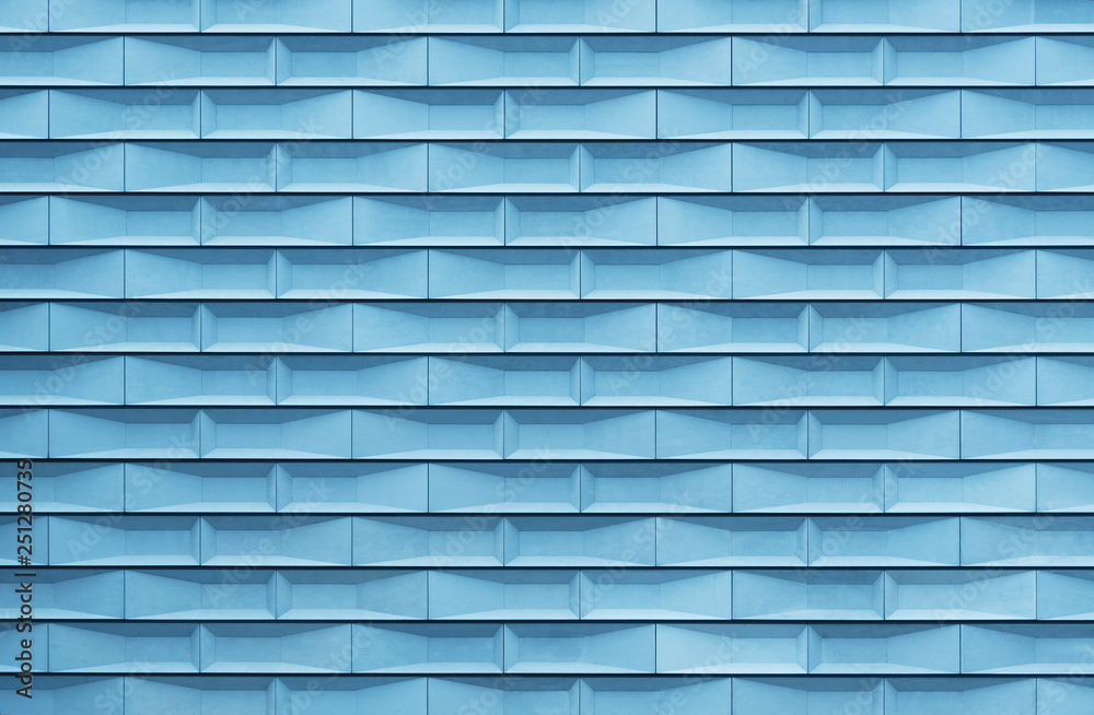 Poster Exterior of modern architecture. Building abstract background pattern
