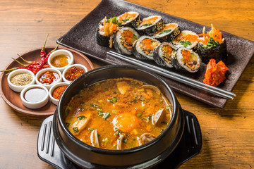韓国料理　typical Korean gourmet