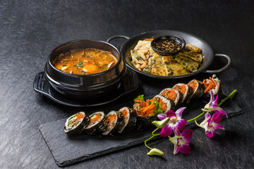 韓国料理　typical Korean gourmet