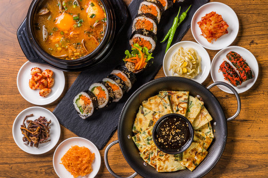韓国料理　typical Korean gourmet