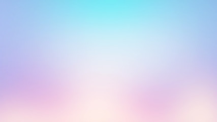 Abstract blur soft gradient pastel dreamy background - obrazy, fototapety, plakaty