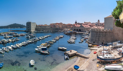 Fototapeta na wymiar Fort St. Ivana in Dubrovnik, Croatia
