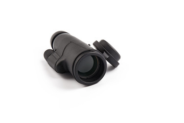 modern monocular telescope isolated