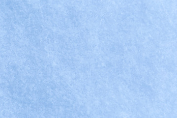 background of fresh snow texture in blue tone