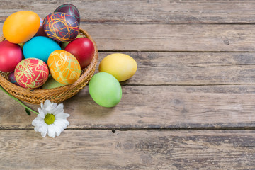 Painted eggs for celebrate Easter