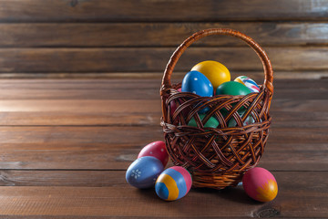 Painted eggs for celebrate Easter