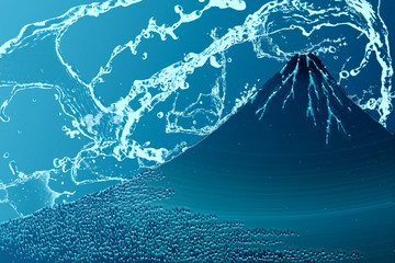 凱風快晴　水バージョン　その1