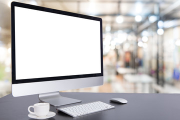 Computer Keyboard and mouse with desk