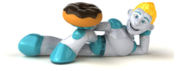 Robot - 3D Illustration