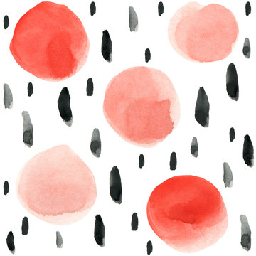 Watercolor seamless pattern