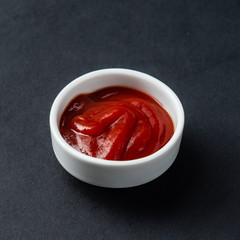 tomato sauce in the bowl