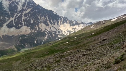 Fototapeta premium Caucasus mountain landscape