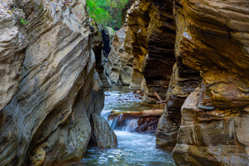 Wang Sila Lang Grand Canyon, Pua District, Nan in Thailand 