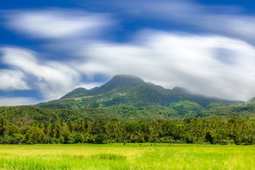 Fototapeta na wymiar Mambajao Volcano - Camiguin Island