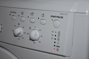 Programs on washing machine