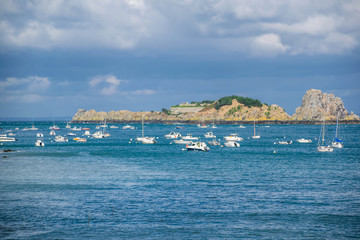 Obraz premium Cancale, Bretagne, France.