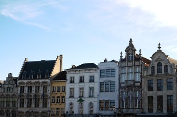 Fototapeta na wymiar Grand-Place de Malines (Belgique)