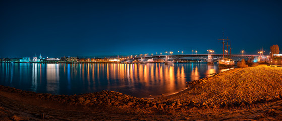 Bluehour-Panorama Mainz am Rhein