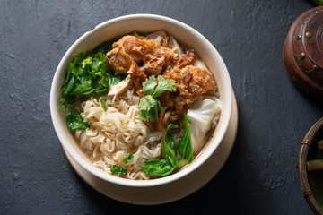Ramen noodles soup