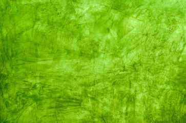 Green cement wall textured and background.