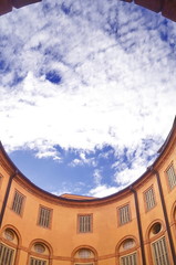 Foschini round of the municipal theater of Ferrara, Italy