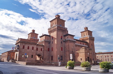 Fototapeta na wymiar Este castle, Ferrara, Italy