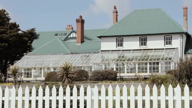 Government House, Port Stanley, Falkland Islands (Islas Malvinas), South Atlantic