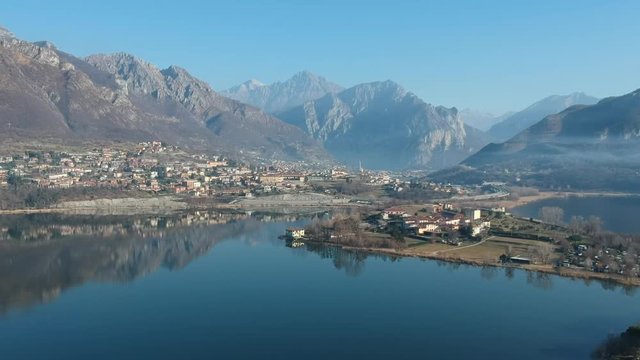 Lake Annone landscape