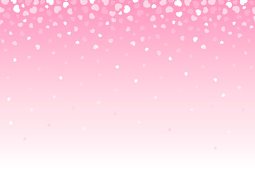 Background material of the heart falling down