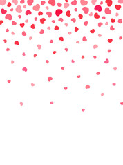 Background material of the heart falling down