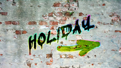 Sign 398 - Holiday