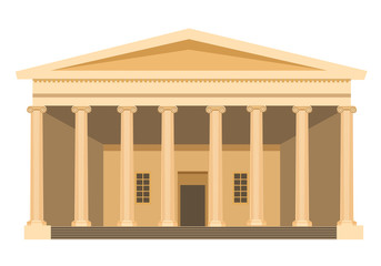 Museum building in London. Historical, archaeological Museum of British Empire.