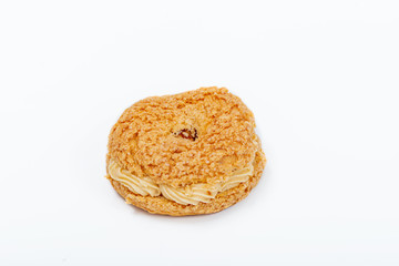 Pastry on a white background