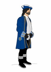 Man of the 17th century