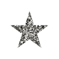 Silver star.