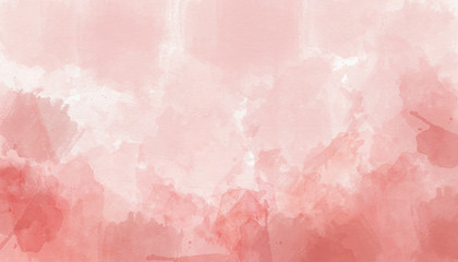 Pink abstract watercolor background