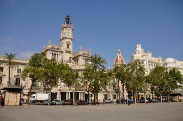 Fototapeta na wymiar View of Valencia