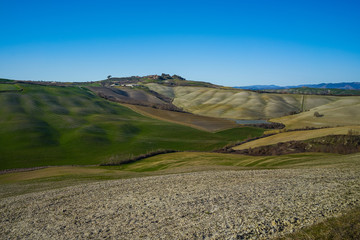 Fototapeta premium Crete senesi 2 Asciano Siena