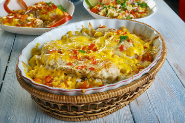 Salsa Chicken Rice Casserole