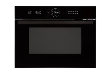 Electric oven, black color