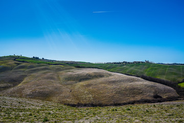 Fototapeta premium Crete Senesi 3 Asciano Siena